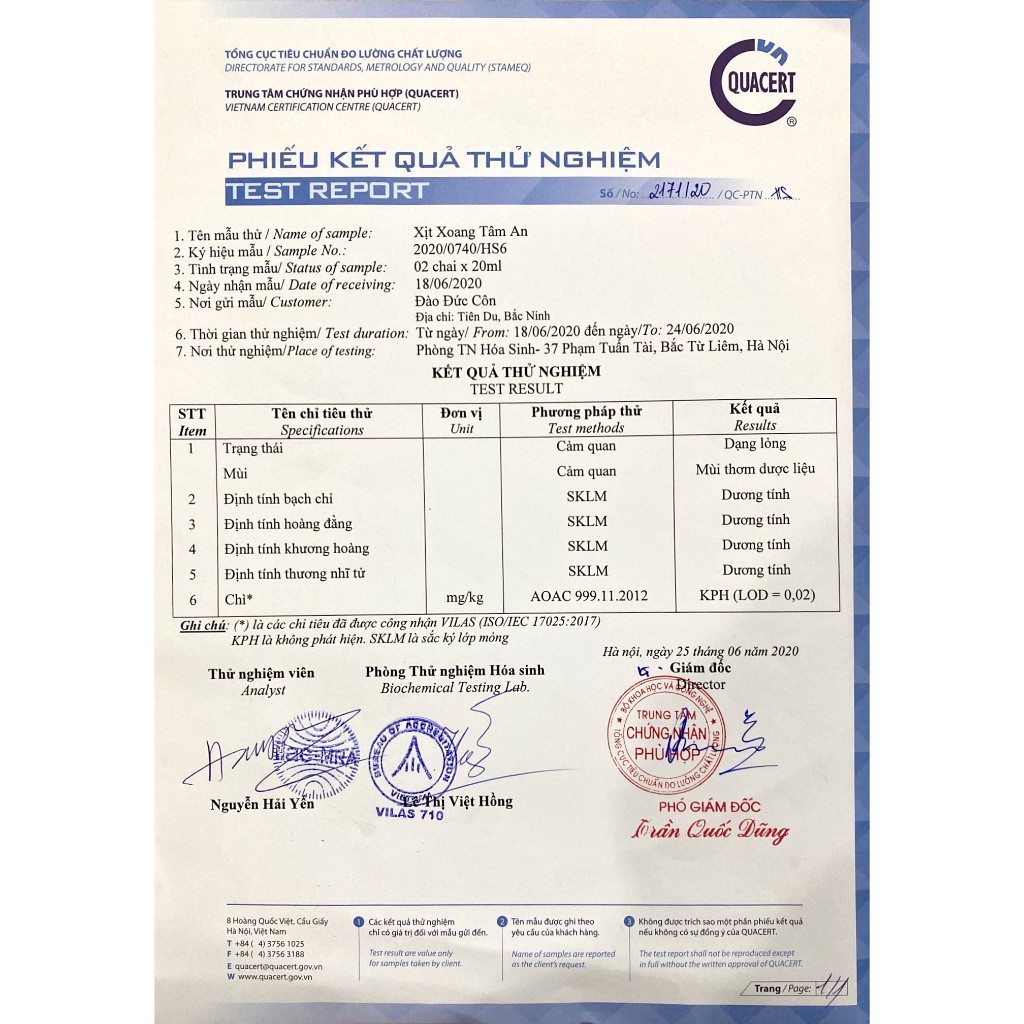 Xịt Xoang Mũi Cao Cấp Tâm An Xịt Viêm Mũi, Viêm Xoang Hắt Hơi, Sổ Mũi, Nghẹt Mũi, Ngứa Rát Mũi