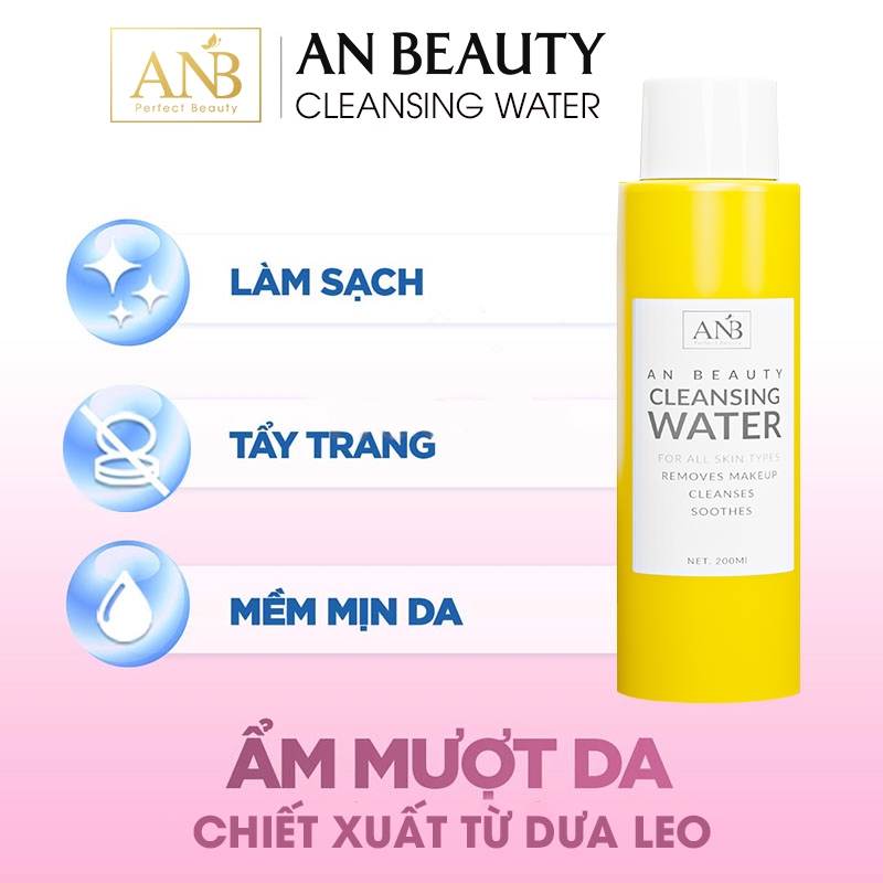 Nước Tẩy trang makeup tẩy tế bào chết da bã nhờn Tâm An