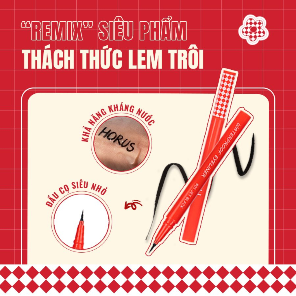 Horus Kẻ mắt Water Proof Eyeliner