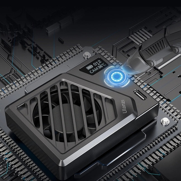 Quạt tản nhiệt làm mát cho máy ảnh Ulanzi CA25 chính hãng