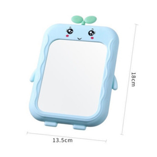 Gương để bàn trang điểm to đứng được, gương soi mặt, kính để bàn, Gương cầm tay dễ thương hình mầm cây dễ thương