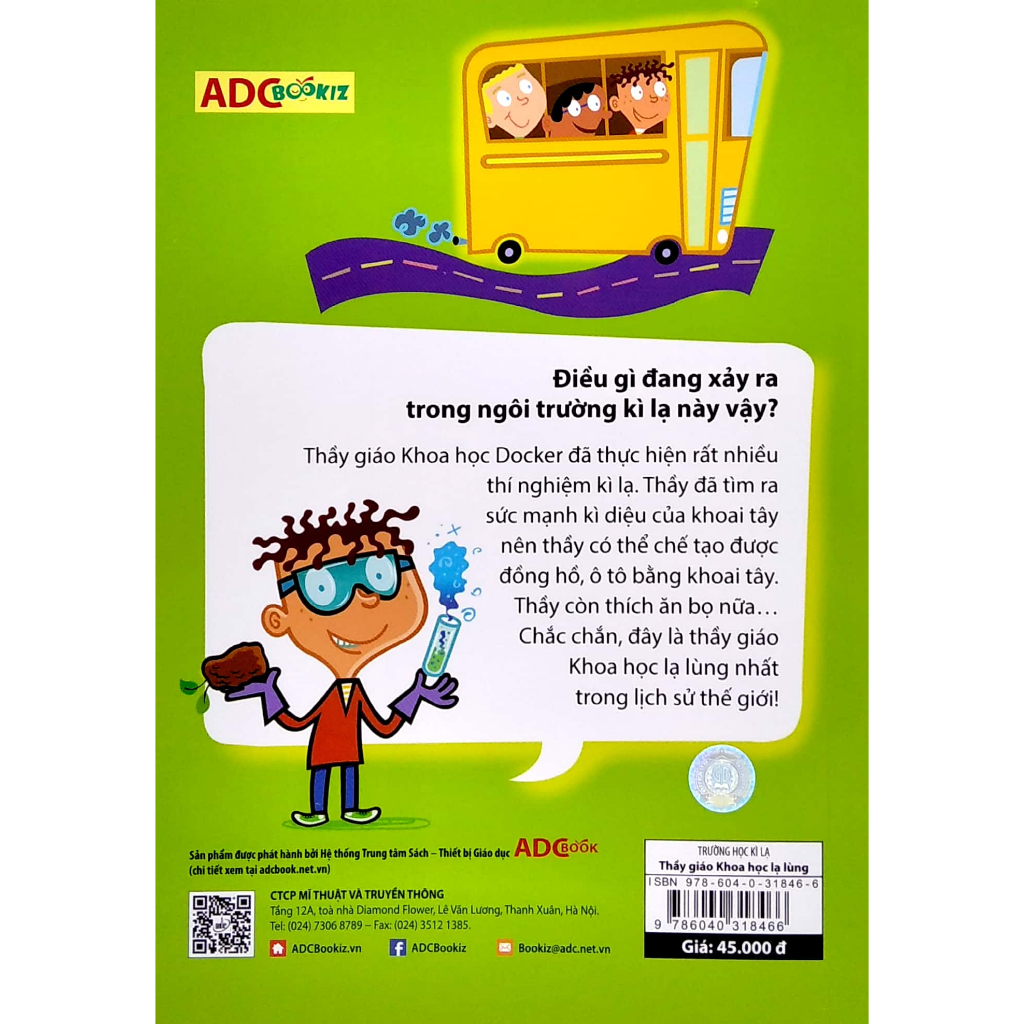 Sách - Thầy Giáo Khoa Học Lạ Lùng