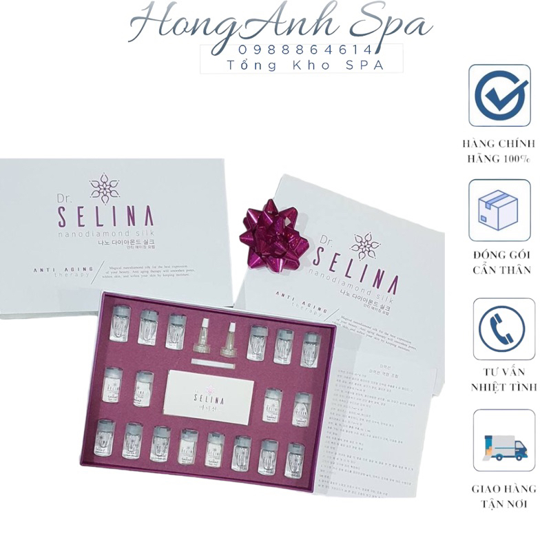 Cấy Chỉ Kim Cương SELINA Căng Bóng Trắng Da