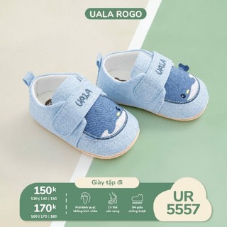 Giày tập đi uala rogo cá voi ur 5557