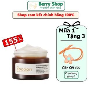 Thạch hoa hồng cocoon dưỡng ẩm , dưỡng ẩm cocoon 30ml - 100ml dưỡng da, mềm mịn