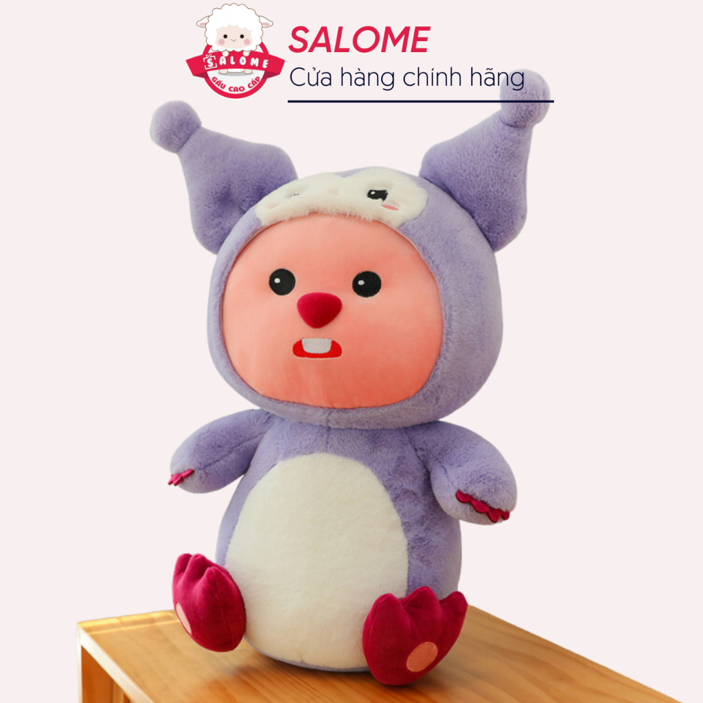 Gấu Bông Con Hải Ly Loopy Cosplay Kuromi Hoạt Hình Pororo Dễ Thương SALOME