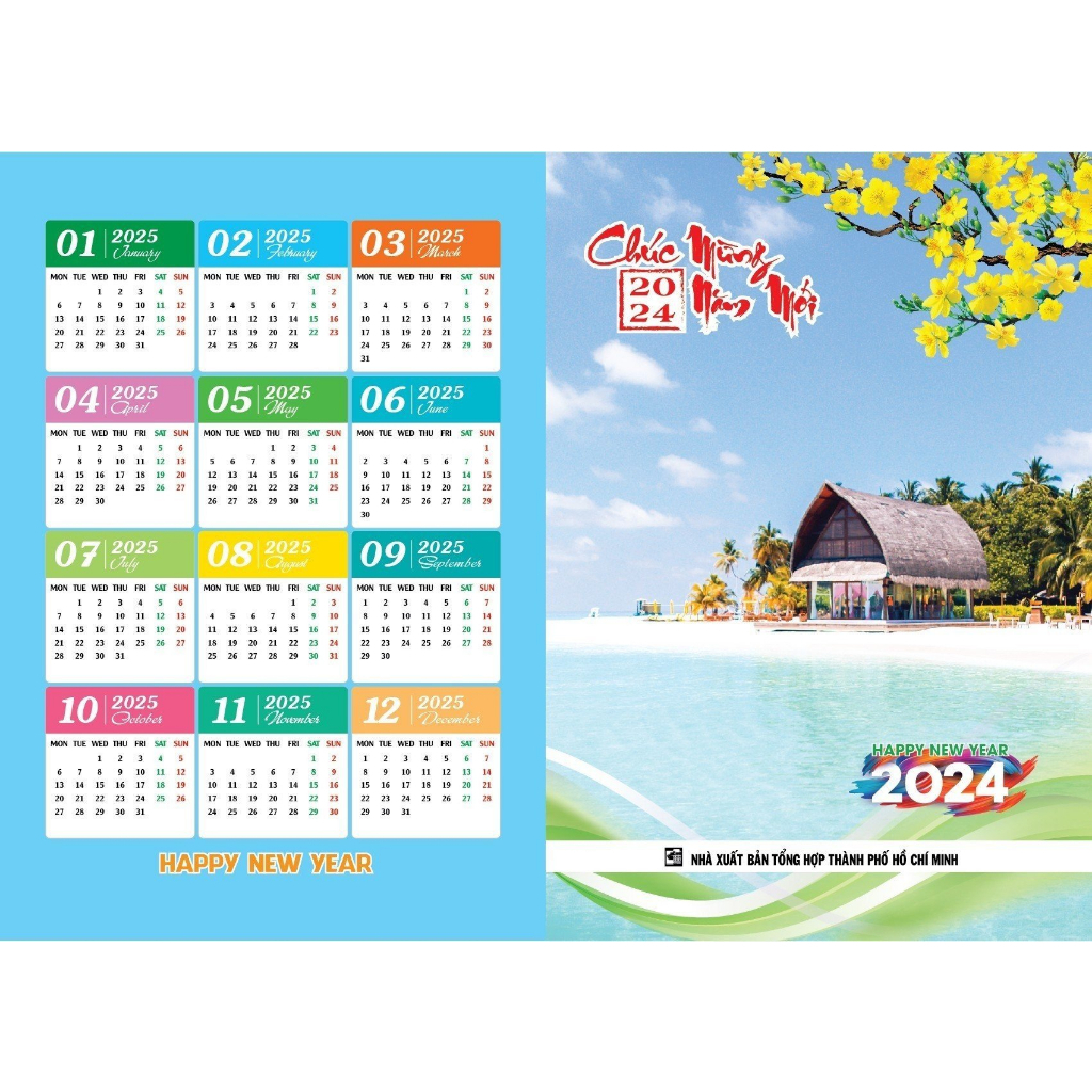 Lịch Túi 2024 Giáp Thìn