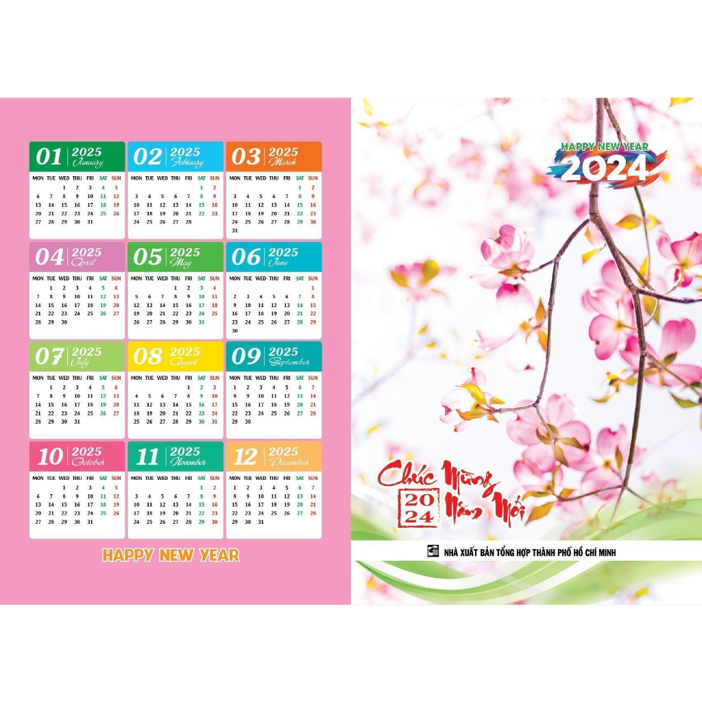 Lịch Túi 2024 Giáp Thìn