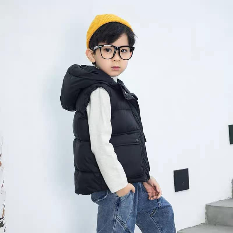 Áo phao gile túi hộp zr cho bé