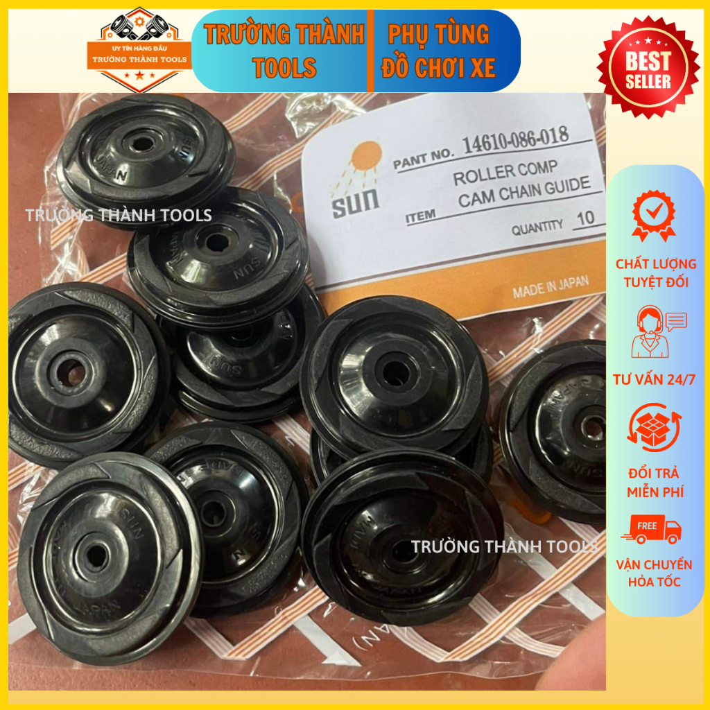 Bánh tỳ bánh trung gian bánh bơm nhớt, bánh lòng bánh tăng bánh bơm dầu hàng Sun Japan cao cấp Trường Thành Tools