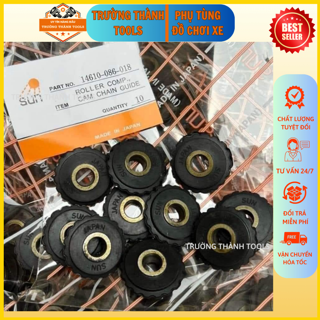 Bánh tỳ bánh trung gian bánh bơm nhớt, bánh lòng bánh tăng bánh bơm dầu hàng Sun Japan cao cấp Trường Thành Tools