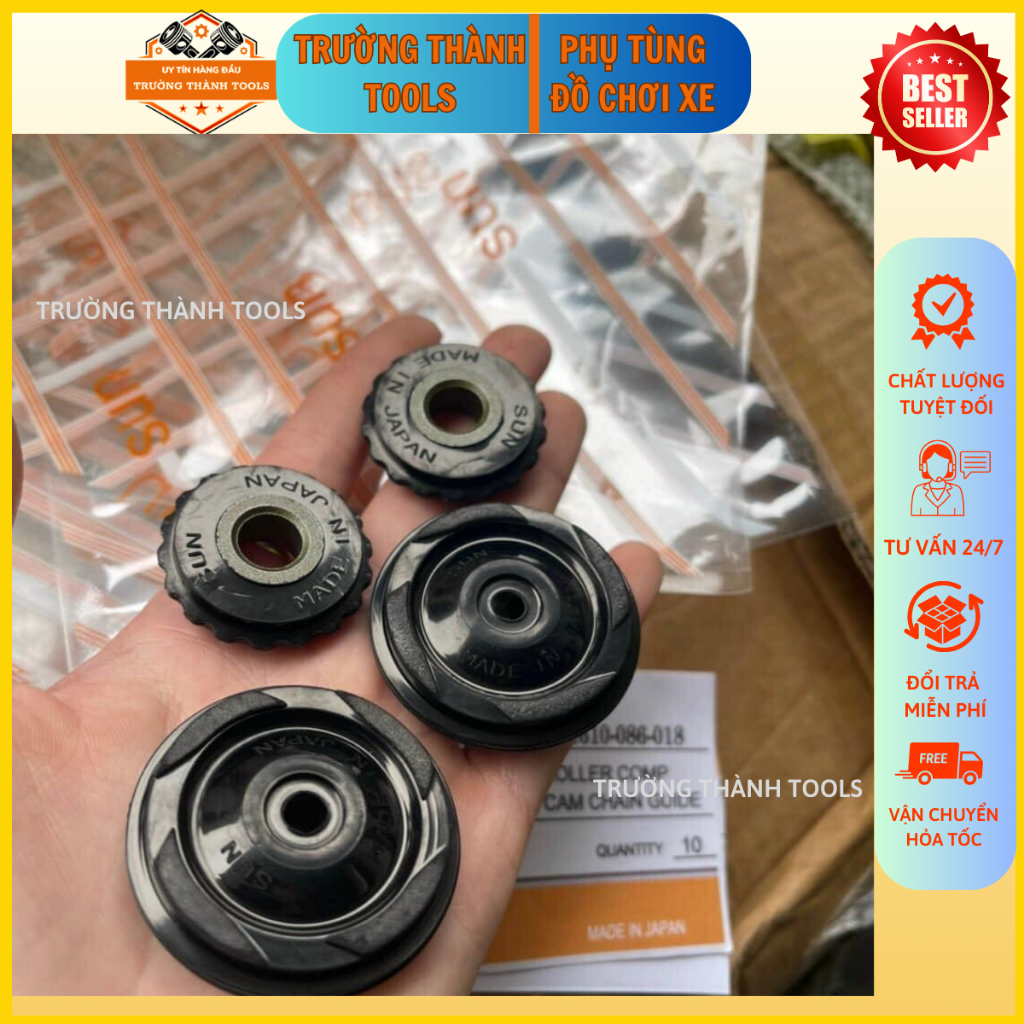 Bánh tỳ bánh trung gian bánh bơm nhớt, bánh lòng bánh tăng bánh bơm dầu hàng Sun Japan cao cấp Trường Thành Tools