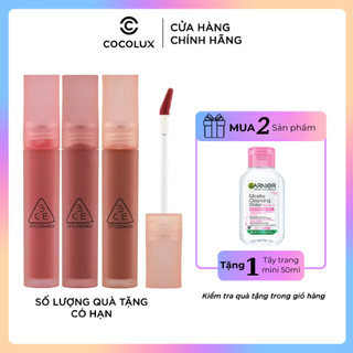 Son kem lì 3ce blur water tint