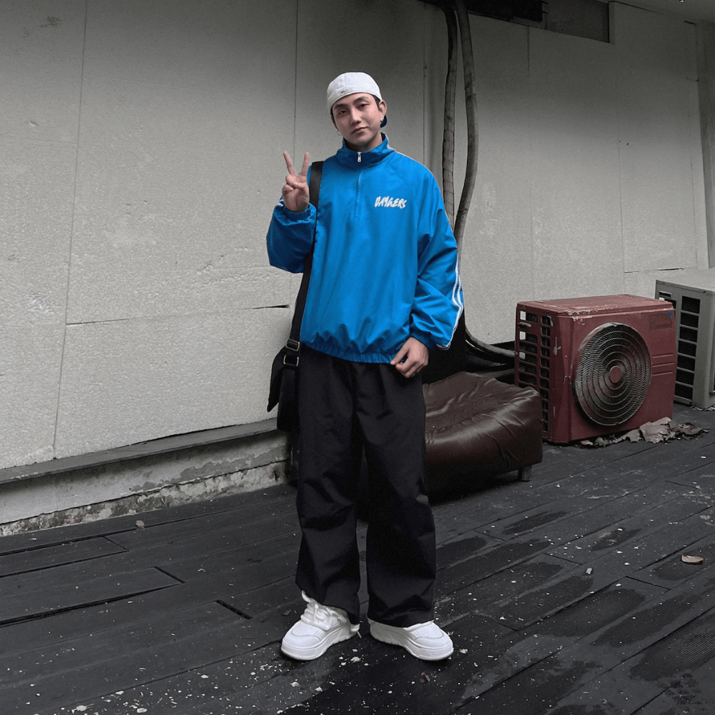 Halfzip Jacket Daygers - Áo khoác gió nam nữ unisex, vải dù form đẹp - Local brand chính hãng