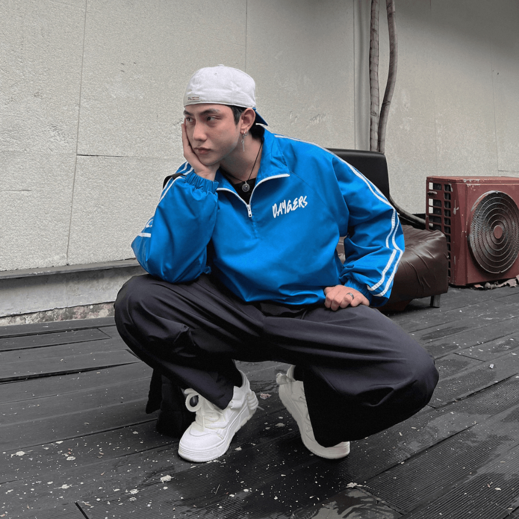 Halfzip Jacket Daygers - Áo khoác gió nam nữ unisex, vải dù form đẹp - Local brand chính hãng