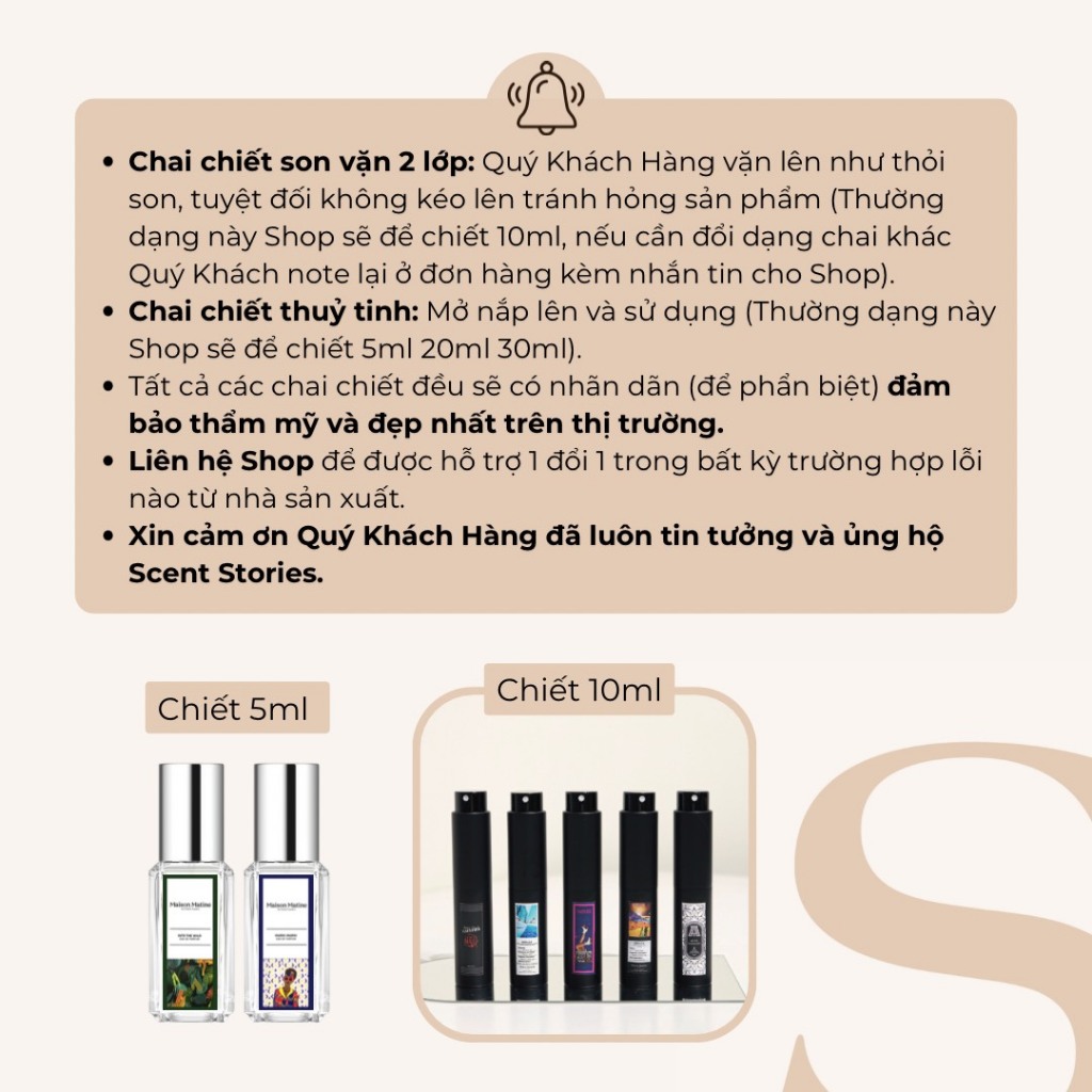 Cờ Lâu Ỳ Love Story - Mẫu Thử Nước Hoa