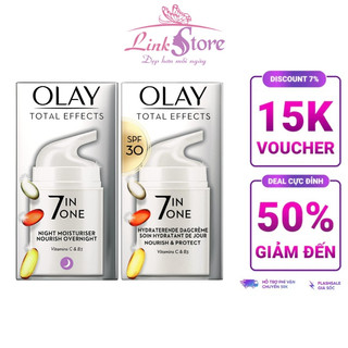 Kem Dưỡng Olay Total Effects 7 In 1 Ngày và Đêm dưỡng da, tái tạo và làm đẹp da một cách tối ưu, chống lão hóa