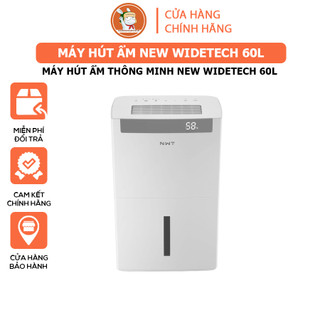 Máy hút ẩm thông minh công suất lớn Xiaomi New Widetech 10L/New Widetech 24L/New Widetech 60L kết nối App thông minh