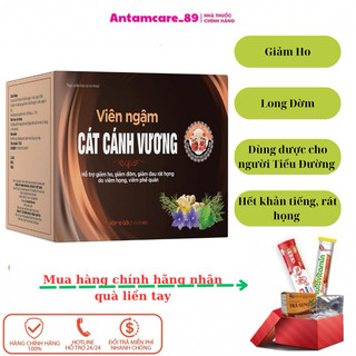 ✅Viên ngậm cát cánh vương hộp 10 túi x 20 vỉ ngậm x 8 viên