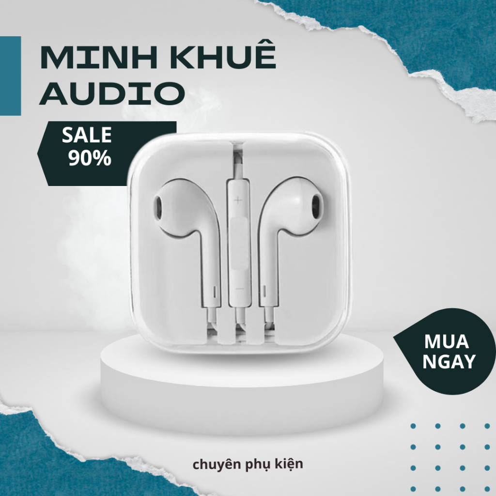 Tai nghe có mic Y10 Chân 3.5 chính hãng âm thanh sống động