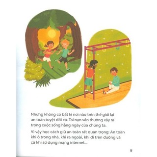 Sách - Giữ An Toàn (Thuộc bộ Tớ Khỏe Mạnh, Tớ Hạnh Phúc)