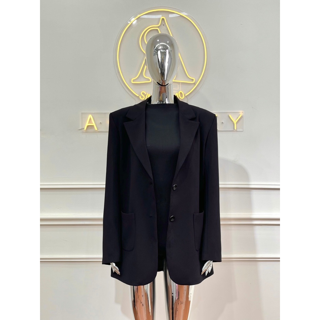 Set jumsuit kèm áo vest 𝐀𝐒𝐇𝐘𝐋𝐄𝐘 sang chảnh