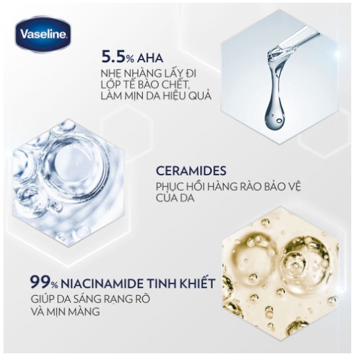 Dưỡng thể chống nắng Vaseline 50X Healthy Bright SPF50+ PA++++ 300ml Thái Lan - Kavi Cosmetics