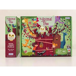 The Animal Tree (Book + Giant Puzzle) - Bộ ghép hình khổng lồ 60 miếng