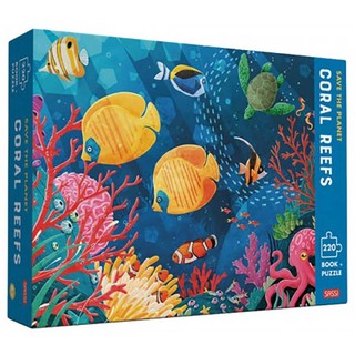 Save the Planet: Coral Reefs (Book and puzzle 220 pieces) - Bộ ghép hình 220 chi tiết