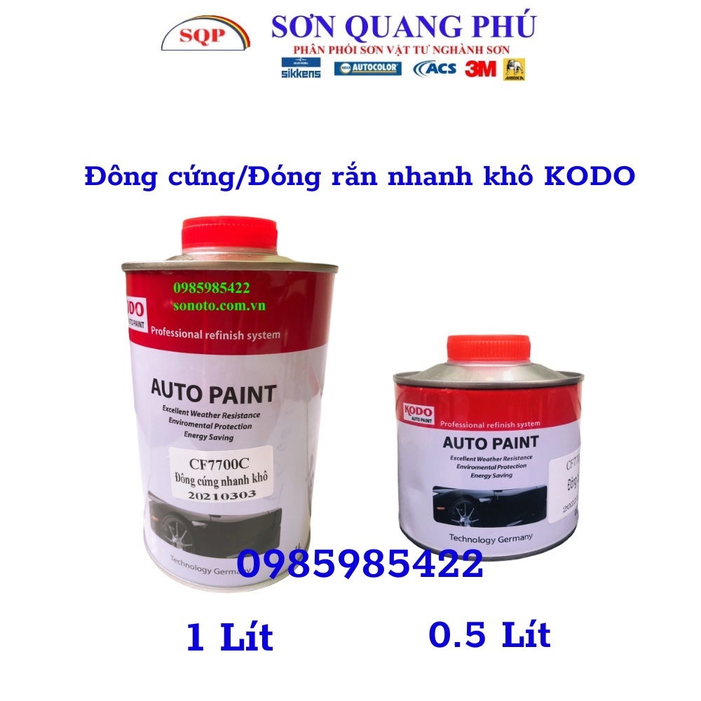 Chất Đông Cứng KODO CF7700C đóng rắn 2k cho Sơn 2k và dầu bóng 2k sơn lót 2K -  Lon 500g 1000g SONQUANGPHU8856
