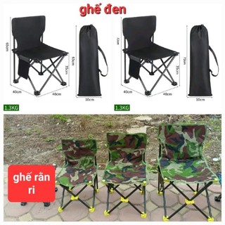 ghế câu cá rằn ri gấp gọn