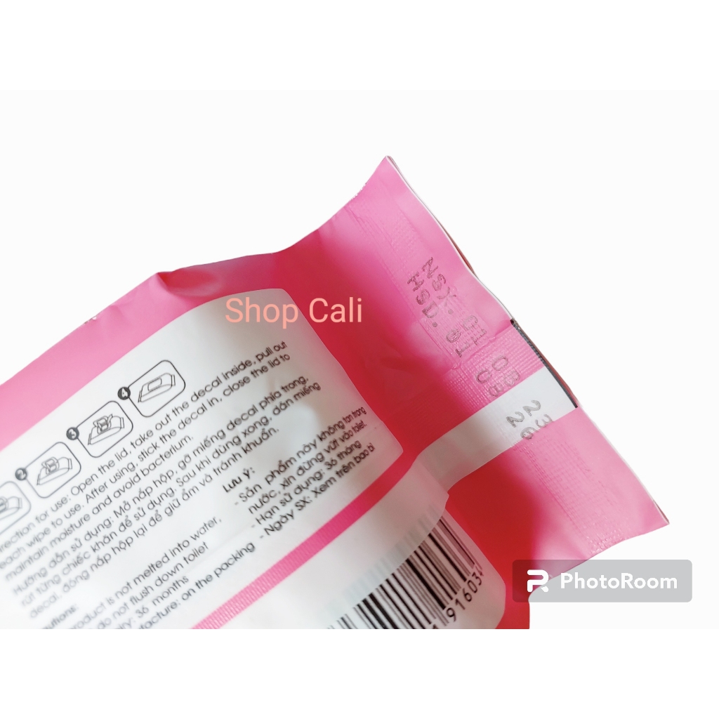 Sỉ 1 thùng 30 gói khăn ướt BEBEWIN không mùi ,Không paraben bản siêu to,dày an toàn cho da bé,ko hoá chất gói to