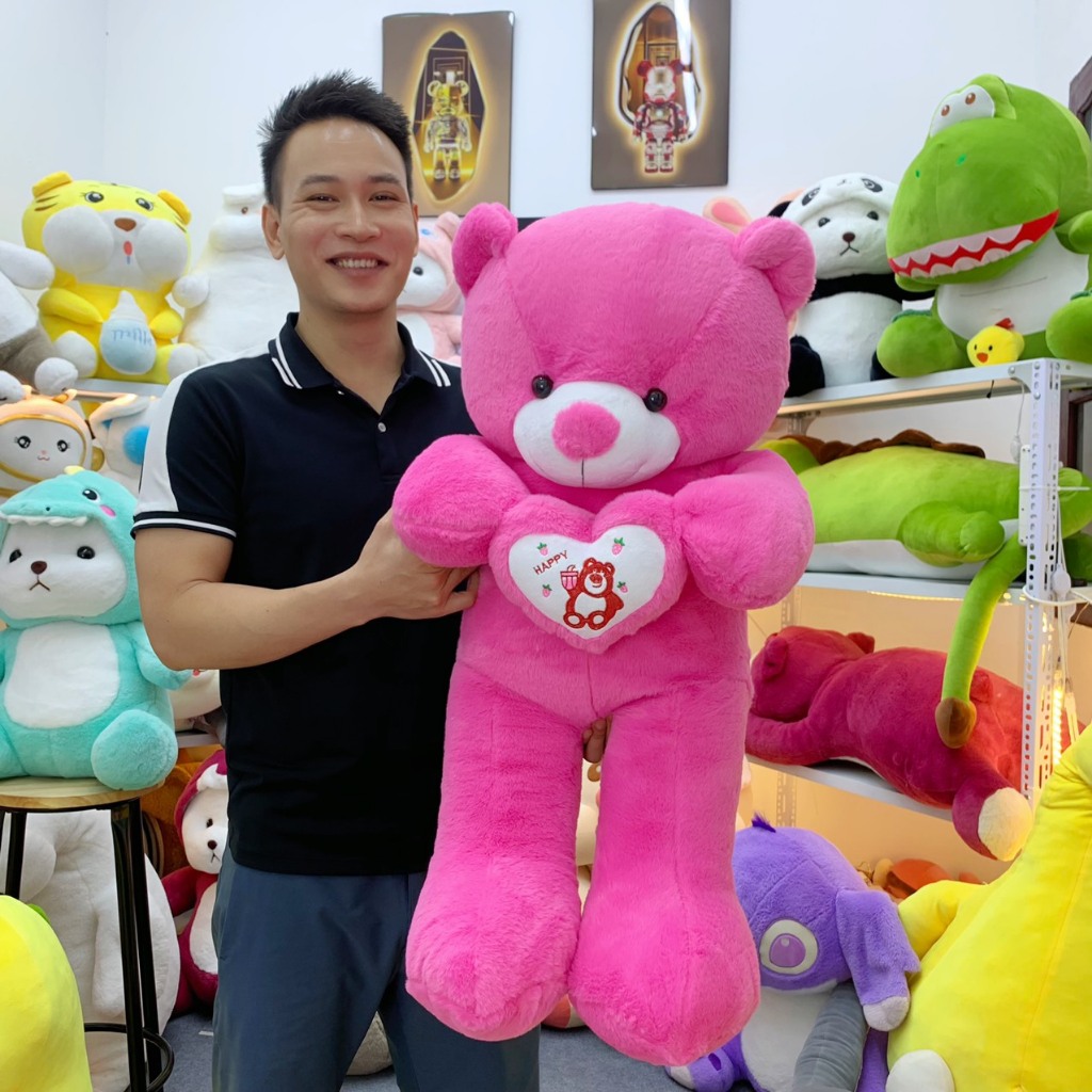 Gấu Xinh Gấu Bông Teddy Nhồi Bông Mềm Dễ Thương Nhiều Kích Thước Gấu Bông Quà Tặng Sinh Nhật - G124 - BABI MAMA