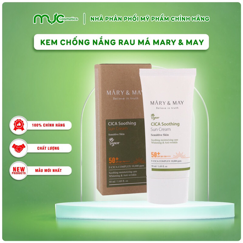 Kem chống nắng Mary & May Cica 50ml