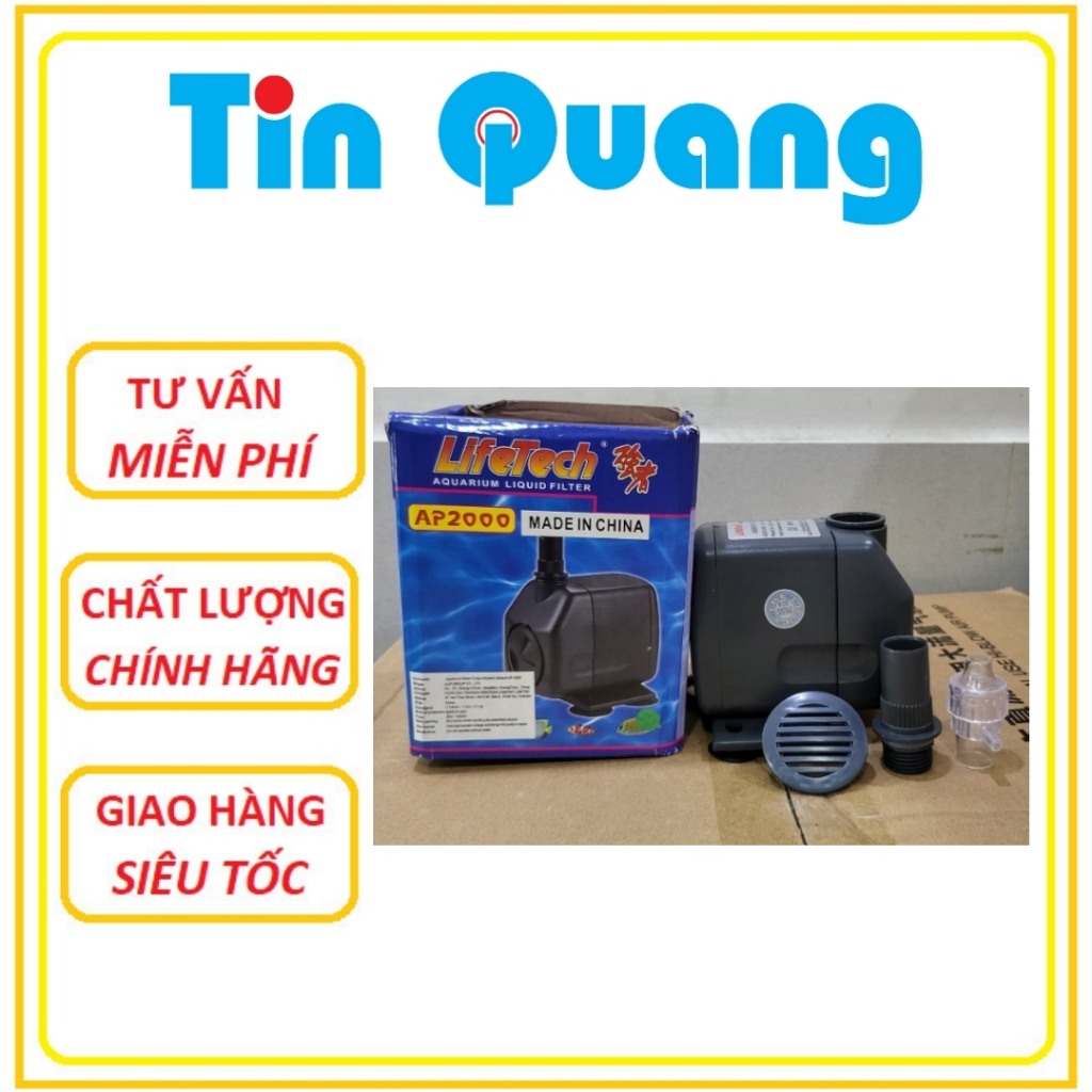 Máy bơm hồ cá Lifetech AP2000 - 26W - Chính hãng