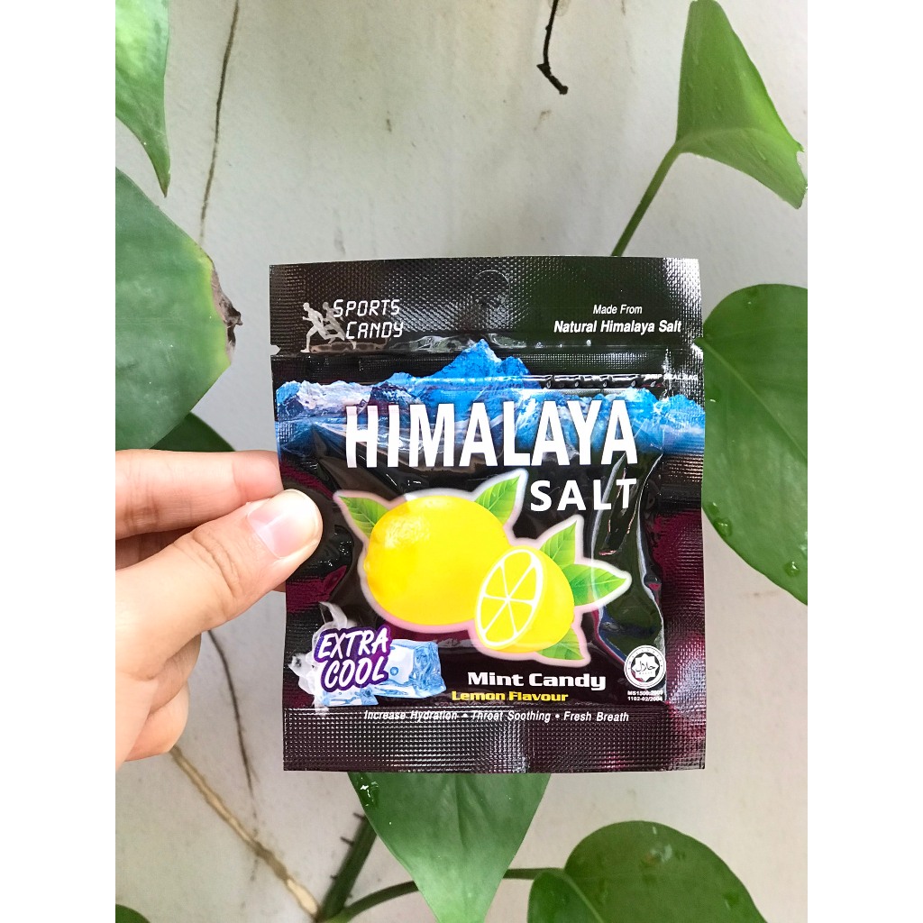 Kẹo Bạc Hà Chanh Muối Himalaya Salt Mint Candy Lemon Flavour