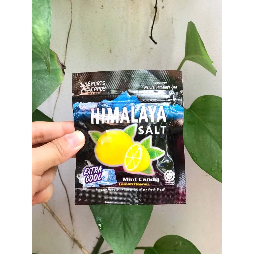 Kẹo Bạc Hà Chanh Muối Himalaya Salt Mint Candy Lemon Flavour