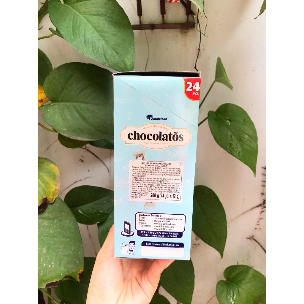 Bánh Quế Gery Vani Chocolatõs Vanilla Flavour