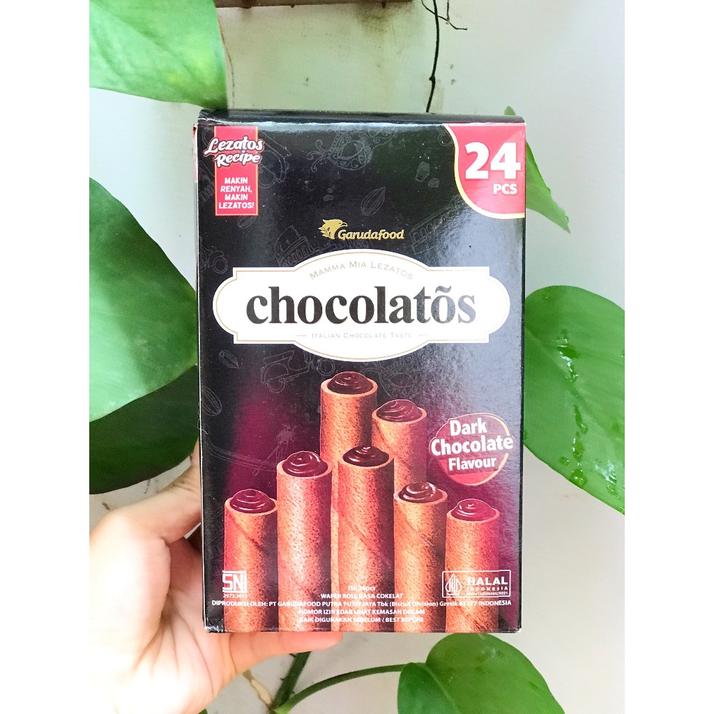 Bánh Quế Gery Sô Cô La Đen Chocolatõs Dark Chocolate Flavour