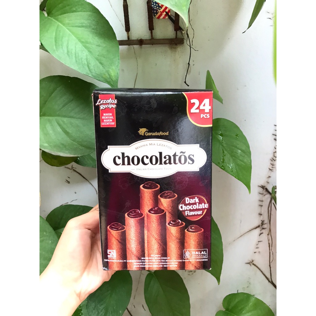 Bánh Quế Gery Sô Cô La Đen Chocolatõs Dark Chocolate Flavour