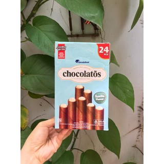 Bánh Quế Gery Vani Chocolatõs Vanilla Flavour (Hộp 288g - Xanh)