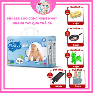  bỉm tả nhật tả bỉm beeboo dán quần nội địa nhật cộng miếng cao cấp XS40 S56 M50 M46 L42 XL40 XXL38 