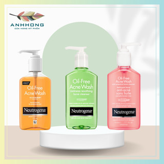 Sữa Rửa Mặt Neutrogena Cho Da Mụn Oil-Free Acne 175ml