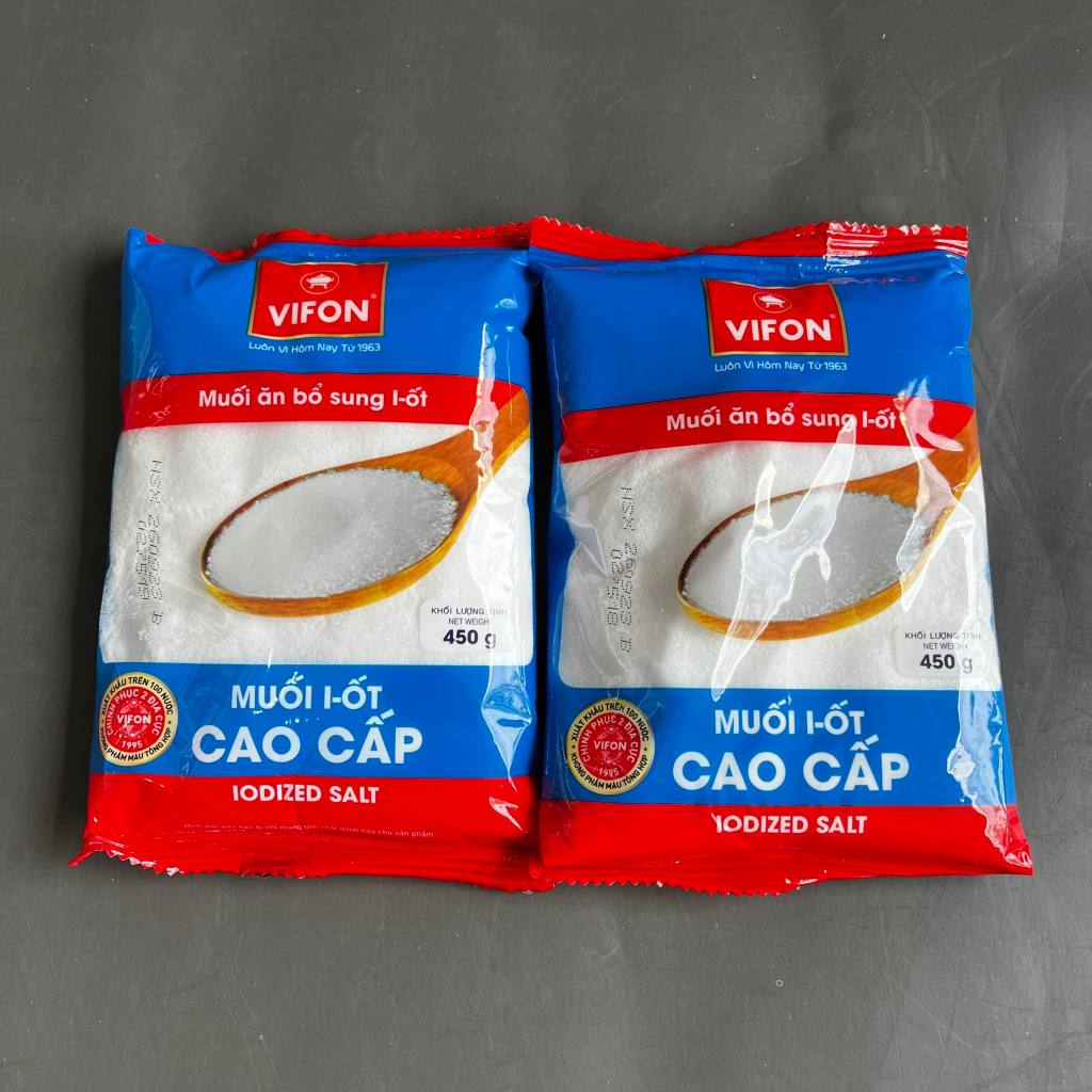 Muối iot cao cấp Vifon gói 450g