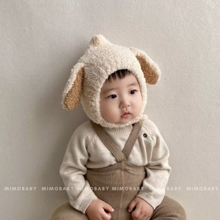 Mũ len tai cừu cho bé (6m-2y) ML02 Mimo Baby