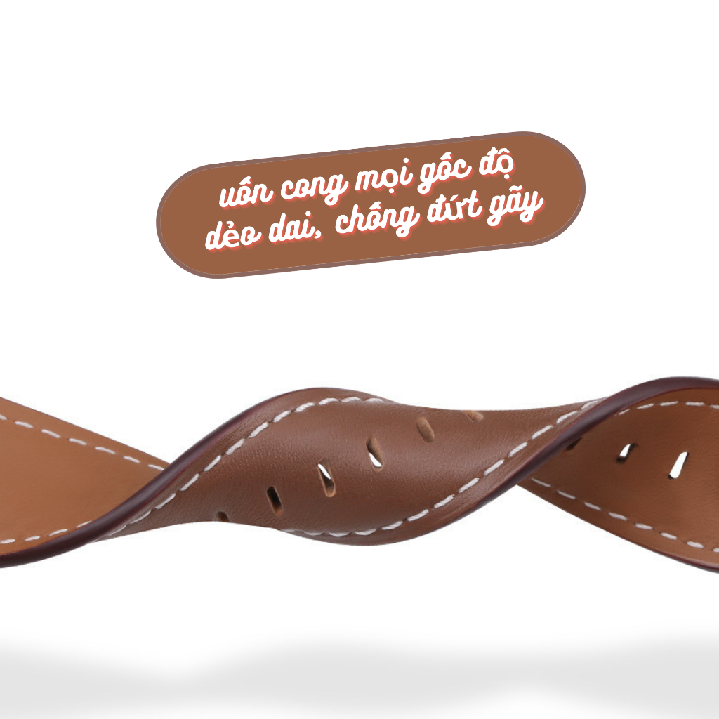 DÂY ĐEO THAY THẾ DA THẬT DÀNH CHO ĐỒNG HỒ HUAWEI WATCH GT4, GT3...