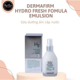 Sữa Dưỡng Ẩm Da Mặt Dermafirm Hàn Quốc-HF Hydro Fresh Fomula Emulsion-Cấp Nước, Làm Dịu Làn Da Nhạy Cảm