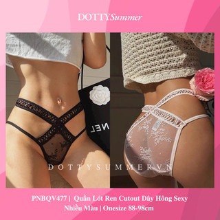 Quần lót ren nữ nửa mông dây hông sexy pnbqv477
