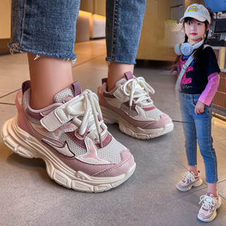 Giày thể thao phong cách sport bé gái thời trang đế mềm chống trơn trượt TM665