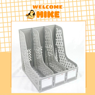 Kệ 3 ngăn đựng tài liệu để bàn - File Nan 3 Ngăn Deli 9845 - giá tài liệu đựng sách vở học sinh - MIKE STORE
